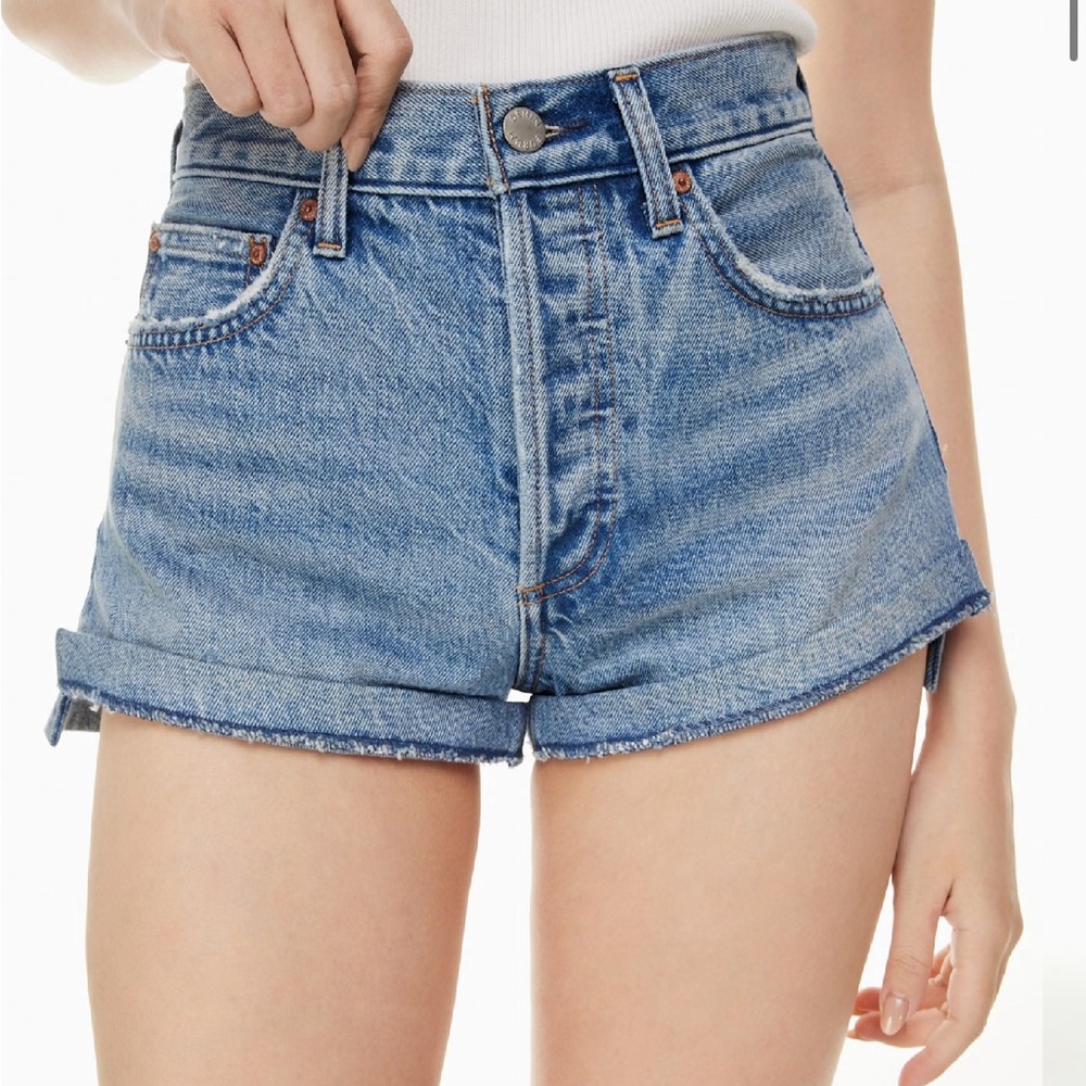 Aritzia Denim Forum Ex Boyfriend Shorts
